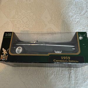 Road Signature Deluxe Collection 1959 Chevrolet Impala Black Edition Diecast Car